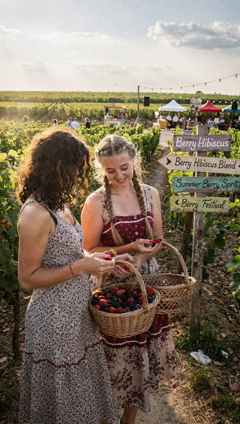 Mélange de baies d'hibiscus dans un pot en verre, reflétant sa couleur vibrante.